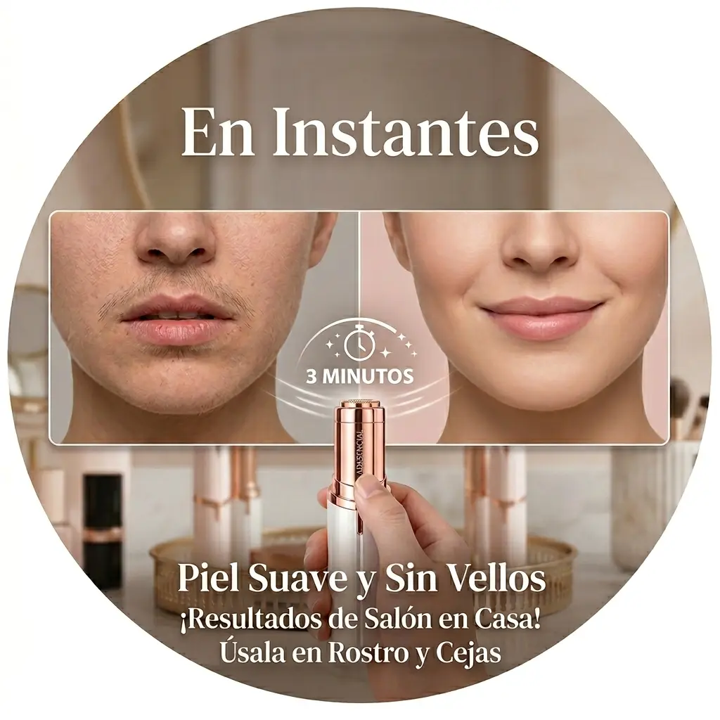 Depiladora facial