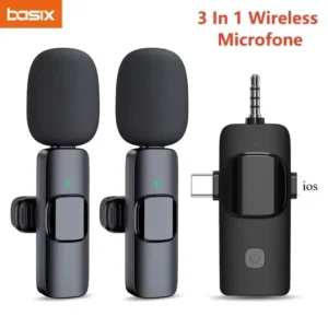 Micrófono Balita Inalámbrico Combo K11 lavalier plug & play con conector tipo C o Lightning - 2