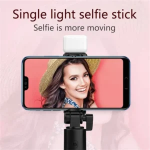 Selfie stick A37 con trípode luz de relleno y control remoto Bluetooth - 2